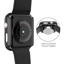 Berry Store Apple Watch Series 9 41MM Kılıf Matte Premium Slim Watchband Rose Gold