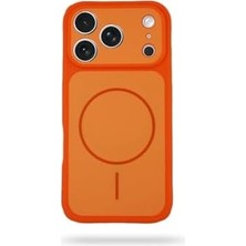 Berry Store iPhone 15 Pro Uyumlu Magsafe Özellikli Kamera Korumalı iPhone 17 Dönüştürücülü Mayıs Telefon Kılıfı - Mavi (Gri, iPhone 15 Pro)