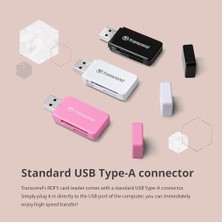 Berry Store Transcend USB 3.0/3.1 Gen 1 Çok Fonksiyonlu Kart Okuyucu TS-RDF5K, Siyah
