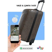 Berry Store Wiky Tag Çocuk Smart Airtag Pembe - Akıllı Konum Takip Cihazı (Apple Uyumlu) (Pembe)