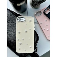 Berry Store Iphone 7-8 - Se 2020 - Se 2022 Uyumlu Pearl 3D Oyuncak Tasarımlı Esnek Silikon Kılıf - Krempearl