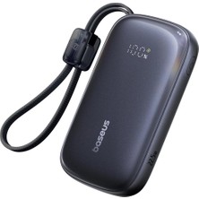 Berry Store Enerfill FC21 Qpow3 Ultra Dijital Göstergeli Powerbank 20.000 Mah 22.5W - Siyah