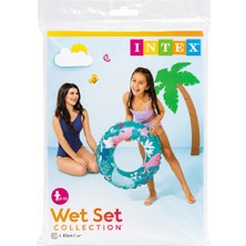 Intex 61 cm Deniz Canlıları Desenli Şeffaf Çocuk Deniz Simidi – Şişme Havuz ve Deniz Simidi