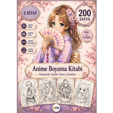 Kinder Yayınları Anime Boyama Kitabı