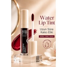 Sudedi Home Water Lip Tint Dudak Tinti Yeni Seri Dark Cherry, Su Bazlı Kalıcı Etkili Koyu Kiraz Tonlu Likit Ruj Dudak Renklendirici