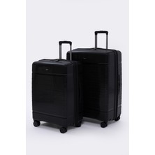 Torry Premium Series Pp 2’li Valiz Seti Büyük + Orta Boy Siyah