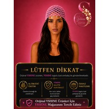 Yshine El Örgüsü Saç Filesi – Işıltılı Pul Uç Detaylı Bohem Bandana Tarzı Kadın Aksesuar