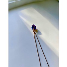 Jade Accessory Luxury 316| Gold Hologramlı Kalp Kolye