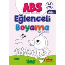 Veloro Abs 3-4 Yaş Eğlenceli Boyama