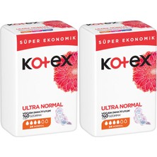 Kotex Ultra Normal Hijyenik Ped 24\'lü x 2 Paket (Toplam 48 Ped) Süper Ekonomik Avantaj Paketi