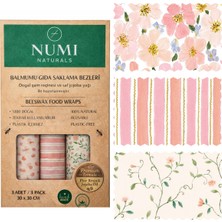 Empressco Doğal Balmumu Gıda Saklama Bezleri – Premium 3’lü Set (30×30 Cm)
