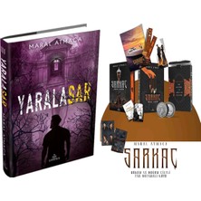 Ephesus Yayınları Yaralasar 3 Ciltli ve Sarkaç 3 Hüküm ve Düğüm Yan Boyamalı Kutu Ciltli (Maral Atmaca) 2li Set