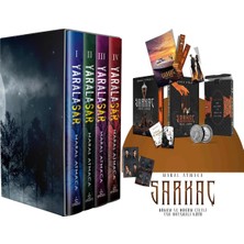 Ephesus Yayınları Yaralasar Serisi Seti 4 Kitap Ciltli Kutulu ve Sarkaç 3 Hüküm ve Düğüm Yan Boyamalı Kutu Ciltli (Maral Atmaca) 2li Set