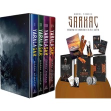 Ephesus Yayınları Yaralasar Serisi Seti 4 Kitap Ciltli Kutulu ve Sarkaç 3 Hüküm ve Düğüm Kutu Ciltli (Maral Atmaca) 2li Set