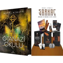 Ephesus Yayınları Ötanazi Okulu 3 Yan Boyamalı Ciltli ve Sarkaç 3 Hüküm ve Düğüm Kutu Ciltli (Maral Atmaca) 2li Set