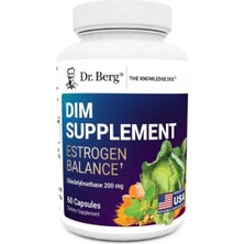 Dr. Berg Dım Supplement Estrogen Balance 60 Kapsül - Takviye Edici Gıda