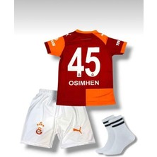 Candy Cup Galatasaray 2025/2026 Çocuk Futbol Forması 4 Lü Set 9 Numara