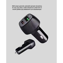 Zero Land Novapazr Aux Bluetooth Adaptör ve 38W Hızlı Araç Şarj  Seti