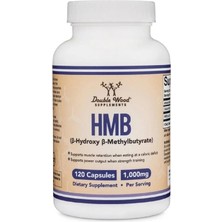Double Wood Hmb (Beta-Hydroxy Beta-Methylbutyrate) 1000 Mg – 120 Kapsül