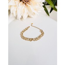 Devi Fashion Çelik 9 mm Samanyolu Bileklik 17 cm