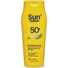 Sun Ozon Spf 50+ Yüksek Korumalı Güneş Sütü 200 ml