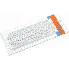 Breadboard 830 Pin Orta Boy Devre Deney Kartı Lehim Gerektirmez