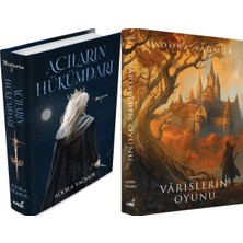 İndigo Kitap Acıların Hükümdarı Ciltli ve Varislerin Oyunu Özel Baskı Ciltli (Adora Yağmur) 2'li Set
