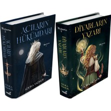 İndigo Kitap Acıların Hükümdarı Ciltli ve Diyarların Yazarı Ciltli (Adora Yağmur) 2'li Set