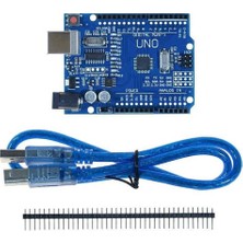 Arduino Uno R3 Klon CH340 USB Kablo Hediyeli