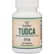 Double Wood Tudca 500 Mg 60 Kapsül – Karaciğer & Safra Desteği (Tauroursodeoxycholic Acid)