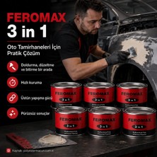 Feromax Polyester 3n1 Macun 2,7 kg - 6 Adet