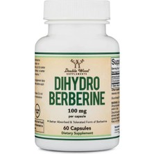 Double Wood Dihydro Berberine 100 Mg 60 Kapsül – Yüksek Emilim Destekli Formül
