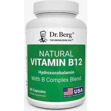 Dr. Berg Natural Vitamin B12 60 Kapsül