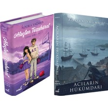 İndigo Kitap Ateşten Tezahürat Ciltli ve Acıların Hükümdarı Özel Baskı Ciltli (Adora Yağmur) 2'li Set