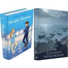 İndigo Kitap Buzdan Kıvılcım Ciltli ve Acıların Hükümdarı Özel Baskı Ciltli (Adora Yağmur) 2'li Set