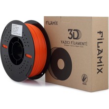 Filamix Portakal Kırmızısı Pla+ Filament 1.75MM 1 kg