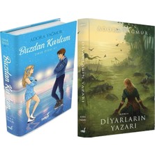 İndigo Kitap Buzdan Kıvılcım Ciltli ve Diyarların Yazarı Özel Baskı Ciltli (Adora Yağmur) 2'li Set