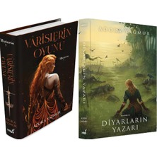 İndigo Kitap Varislerin Oyunu Ciltli ve Diyarların Yazarı Özel Baskı Ciltli (Adora Yağmur) 2'li Set