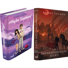 İndigo Kitap Ateşten Tezahürat Ciltli ve Imparatorluğun Kılıcı Özel Baskı Ciltli (Adora Yağmur) 2'li Set