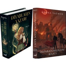 İndigo Kitap Diyarların Yazarı Ciltli ve Imparatorluğun Kılıcı Özel Baskı Ciltli (Adora Yağmur) 2'li Set
