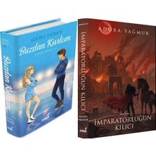 İndigo Kitap Buzdan Kıvılcım Ciltli ve Imparatorluğun Kılıcı Özel Baskı Ciltli (Adora Yağmur) 2'li Set