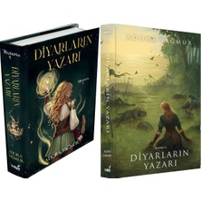 İndigo Kitap Diyarların Yazarı Ciltli ve Diyarların Yazarı Özel Baskı Ciltli (Adora Yağmur) 2'li Set