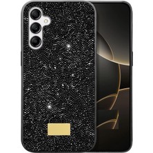 Pilanix Samsung Galaxy S24 Fe Kılıf Silikon Kenarlı Taşlı Parlak Lux Diamond Kapak