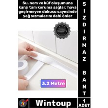 Wintoup #bant Pe Malzeme Mutfak Banyo Kenar Köşe Izolasyon Sızdırmazlık Koruyucu Şık Güçlü Su Sızdırmaz Bant