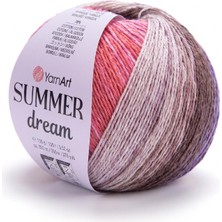 Yarnart Summer Dream %70 Pamuk %30 Viskon Batik Yazlık Örgü Ipi 100 gr 350 M