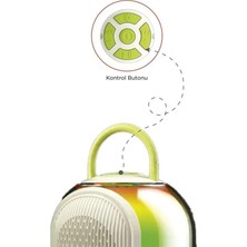 Belirtilmemiş Bluetooth Hoparlör Çift Mikrofonlu Kablosuz Parti Speaker Beyaz