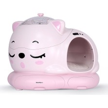Woohuloo Pro Otomatik Kedi Tuvaleti Cool Silver