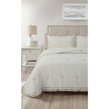 Bikaya Home Perla Çift Kişilik Yatak Örtüsü Takımı | 240X260 cm | Modern, Şık ve Zarif | Günlük & Çeyizlik