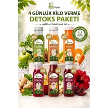 Leaf Diyet Detoks 4 Günlük Detox Suyu Paketi