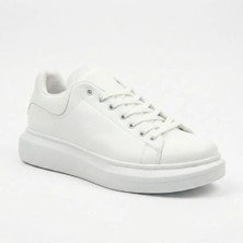 Beskar BA0547 Erkek Beyaz Renk Sneaker Spor Ayakkabı – Kaymaz Taban